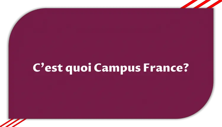 C'est quoi Campus France  Présentation > Etudier en France