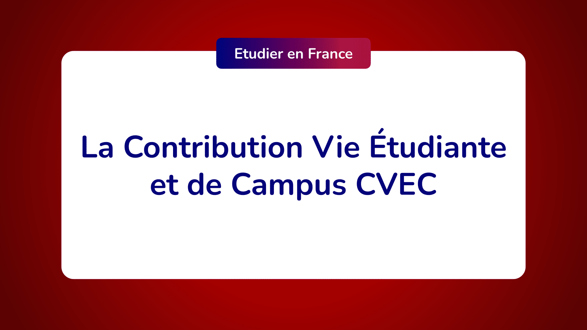 Contribution Vie Etudiante et de Campus