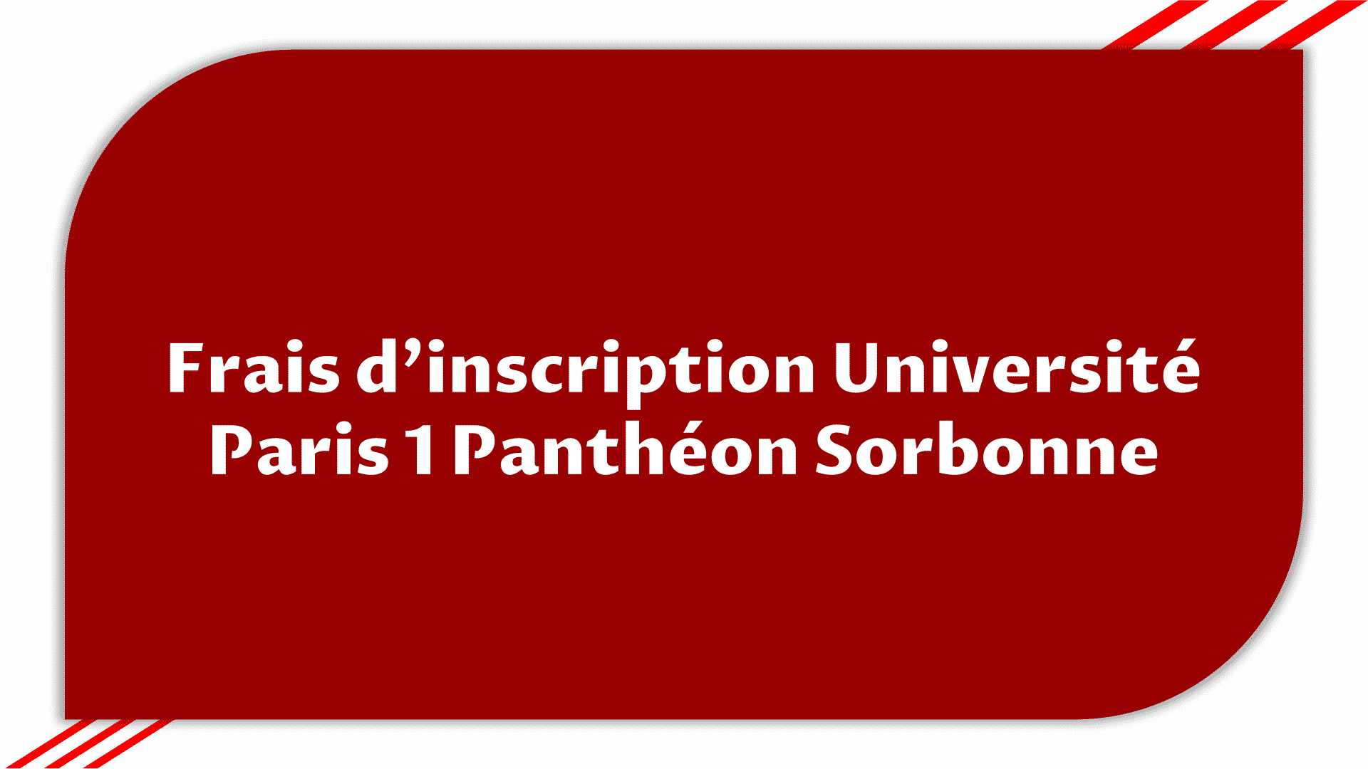 Université Paris 1 Panthéon Sorbonne