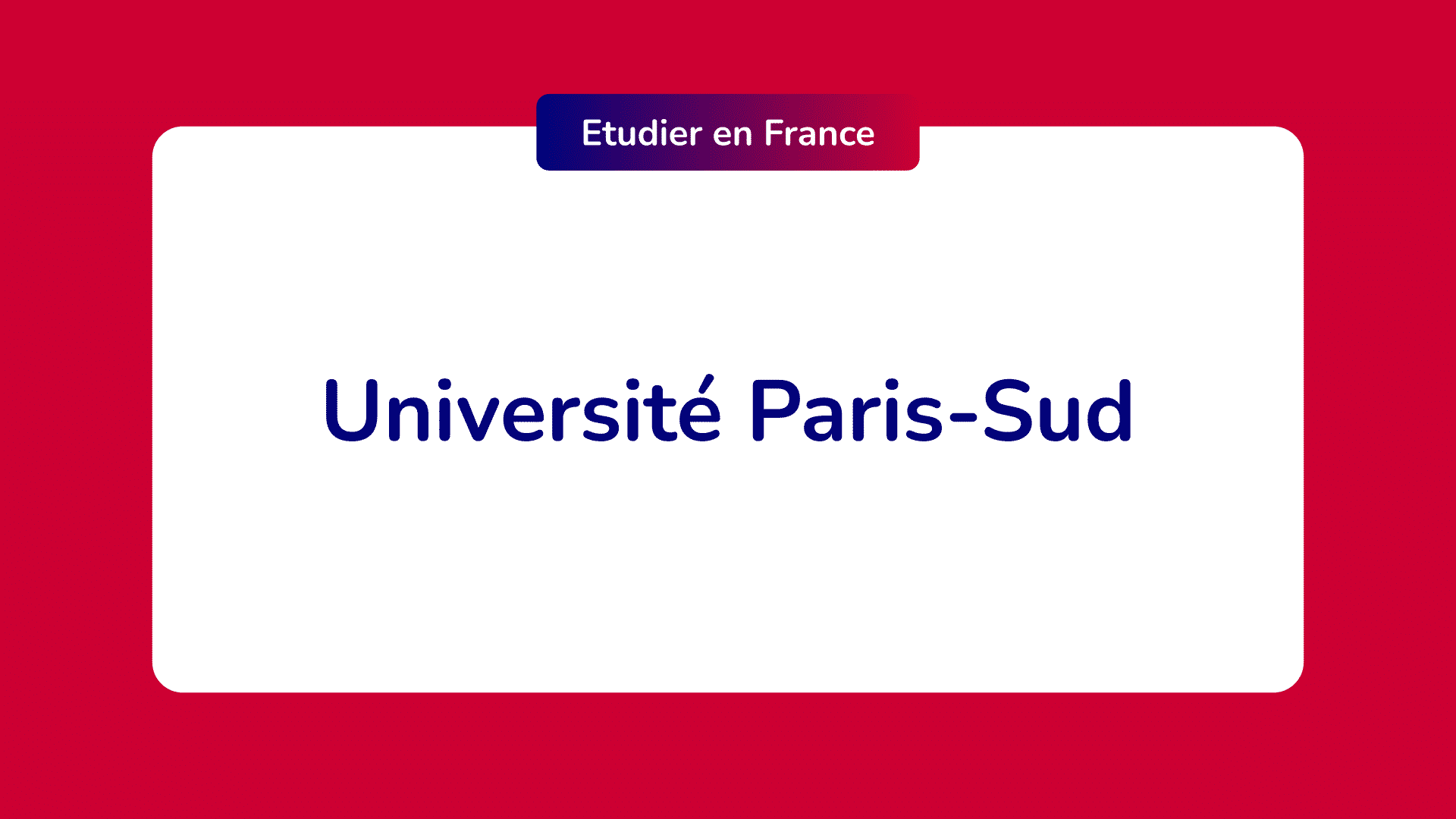 Université ParisSud Présentation, spécialités et frais