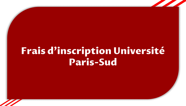 Université Paris Sud Inscription