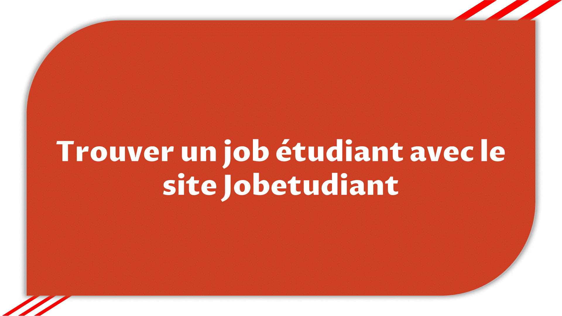site Jobetudiant