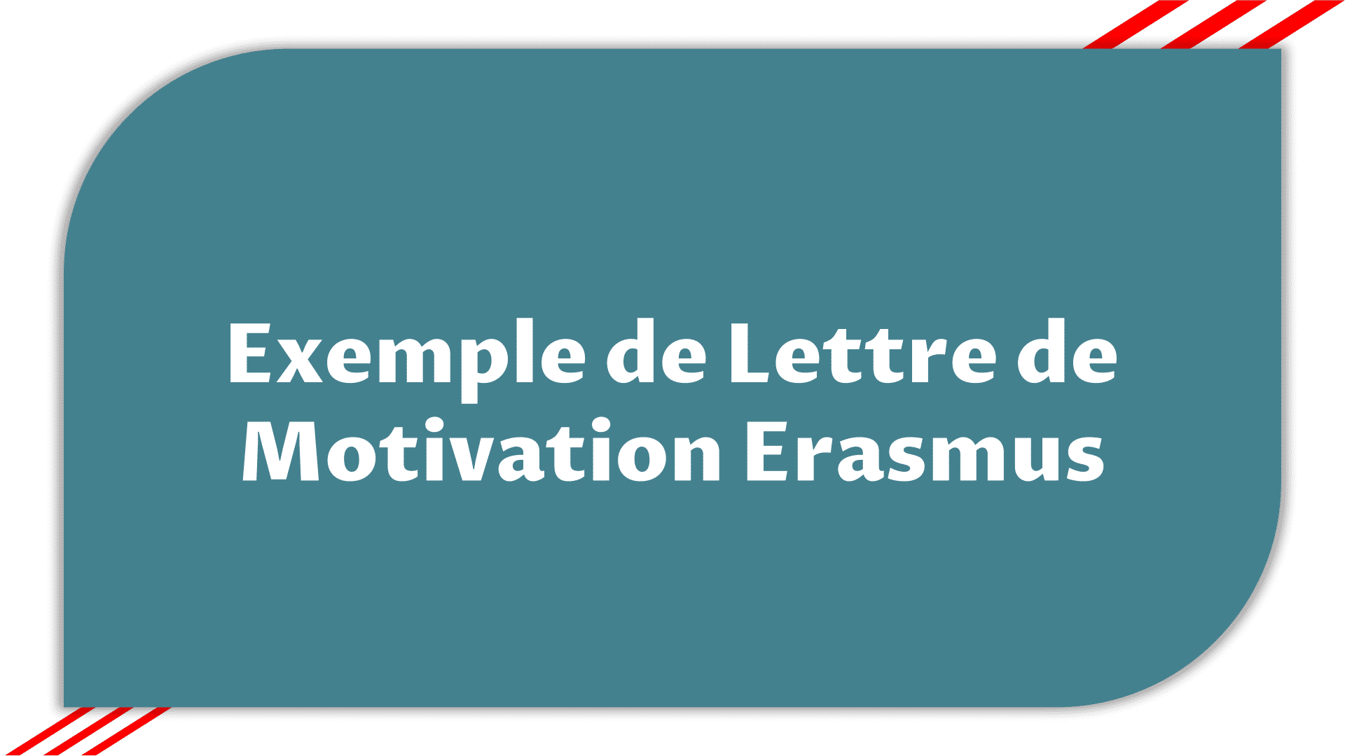 Exemple Lettre De Motivation Erasmus Exemple Gratuit