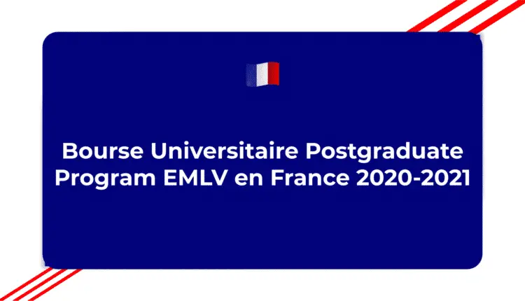 Bourse Universitaire Postgraduate Program EMLV