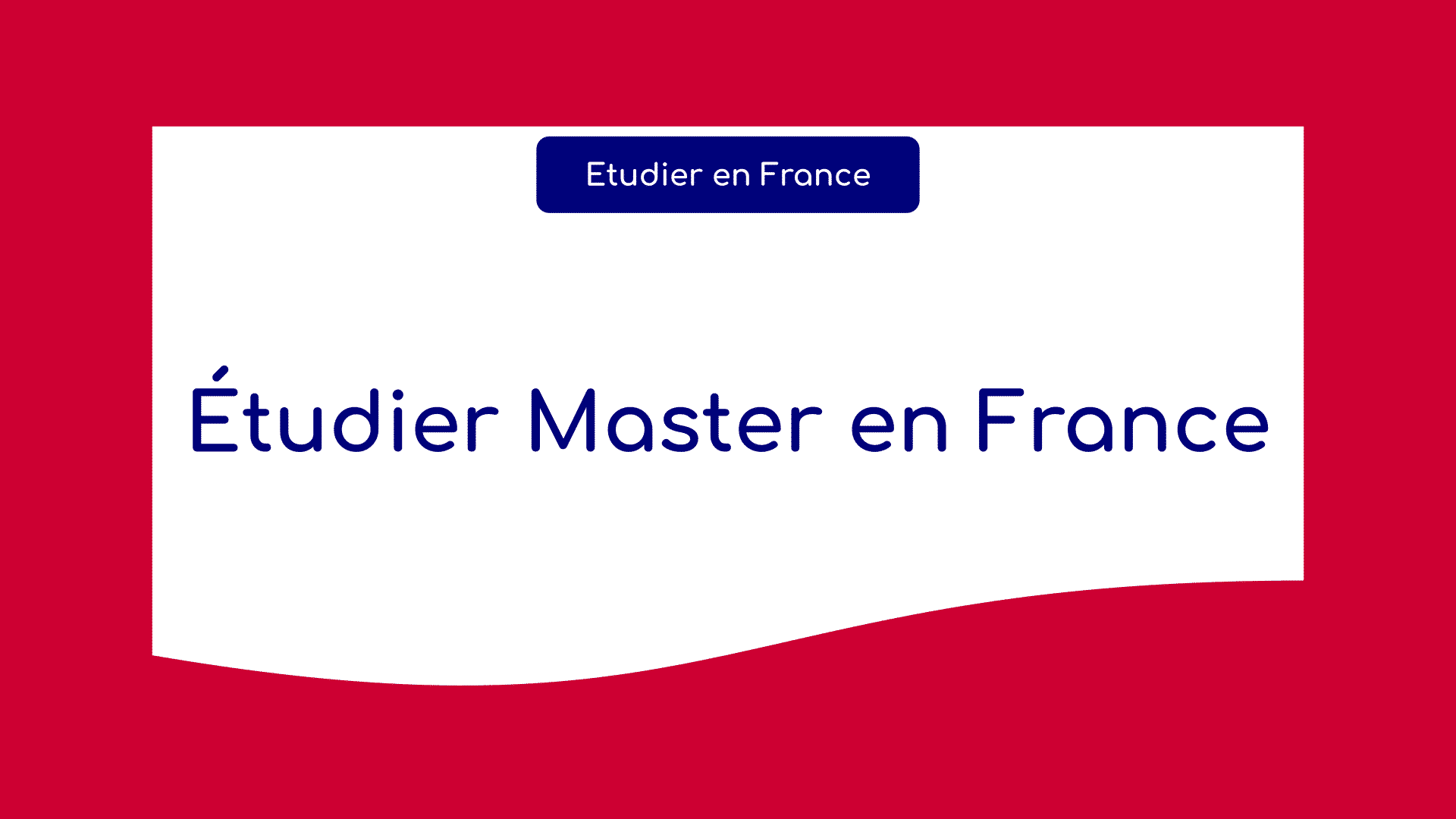 Étudier master en France en 2024 Les points à connaitre