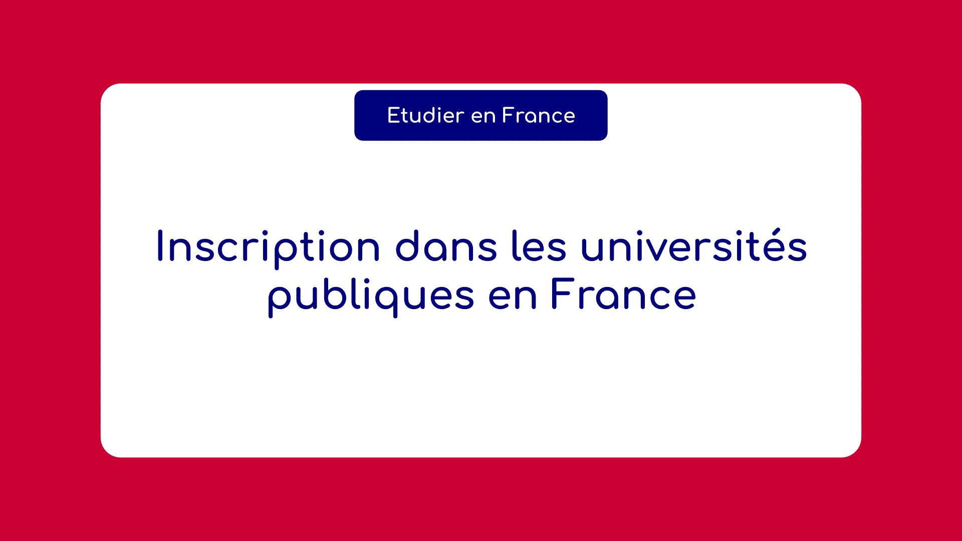 Inscription Dans Les Universités Publiques En France En 2024