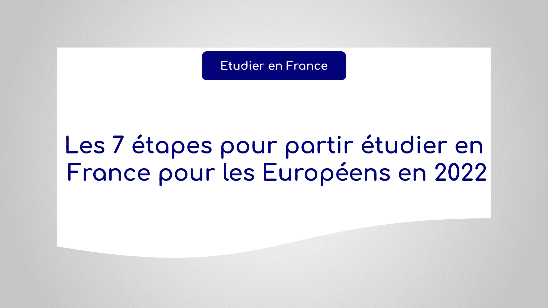 étudier en France pour les Européens