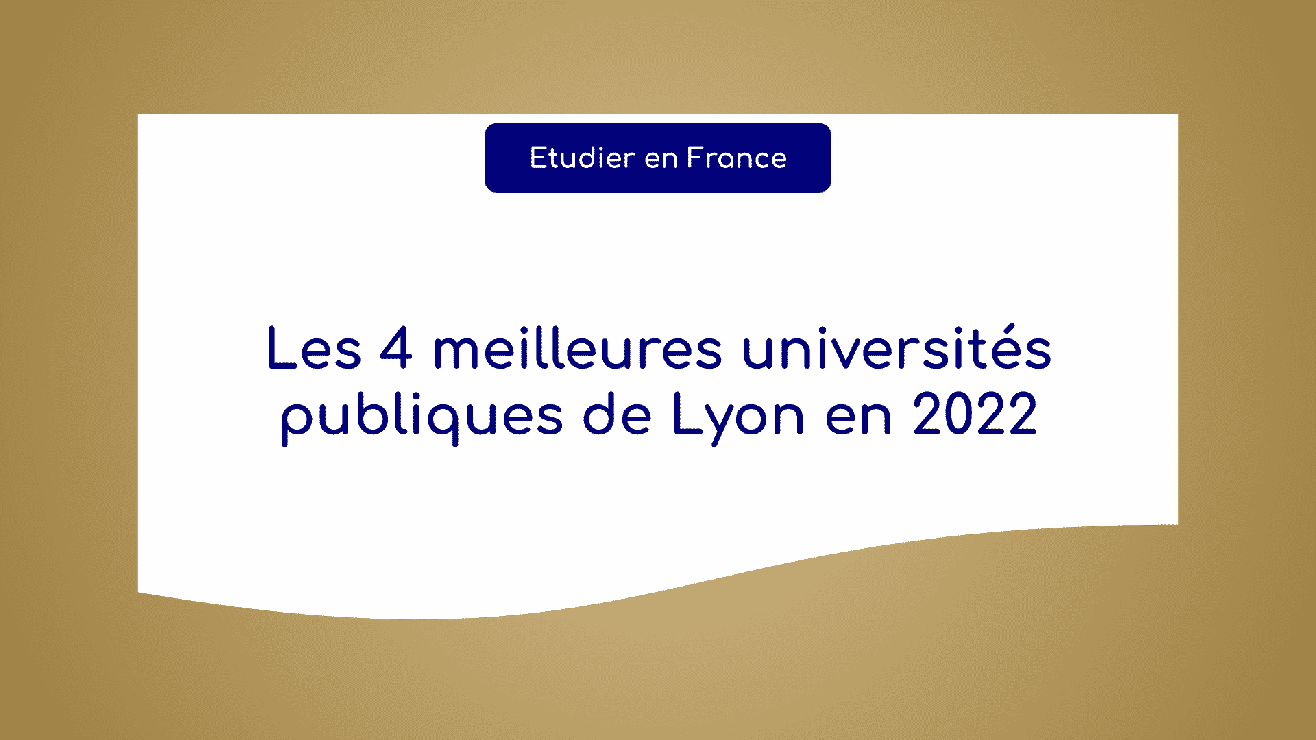 les universités publiques de lyon