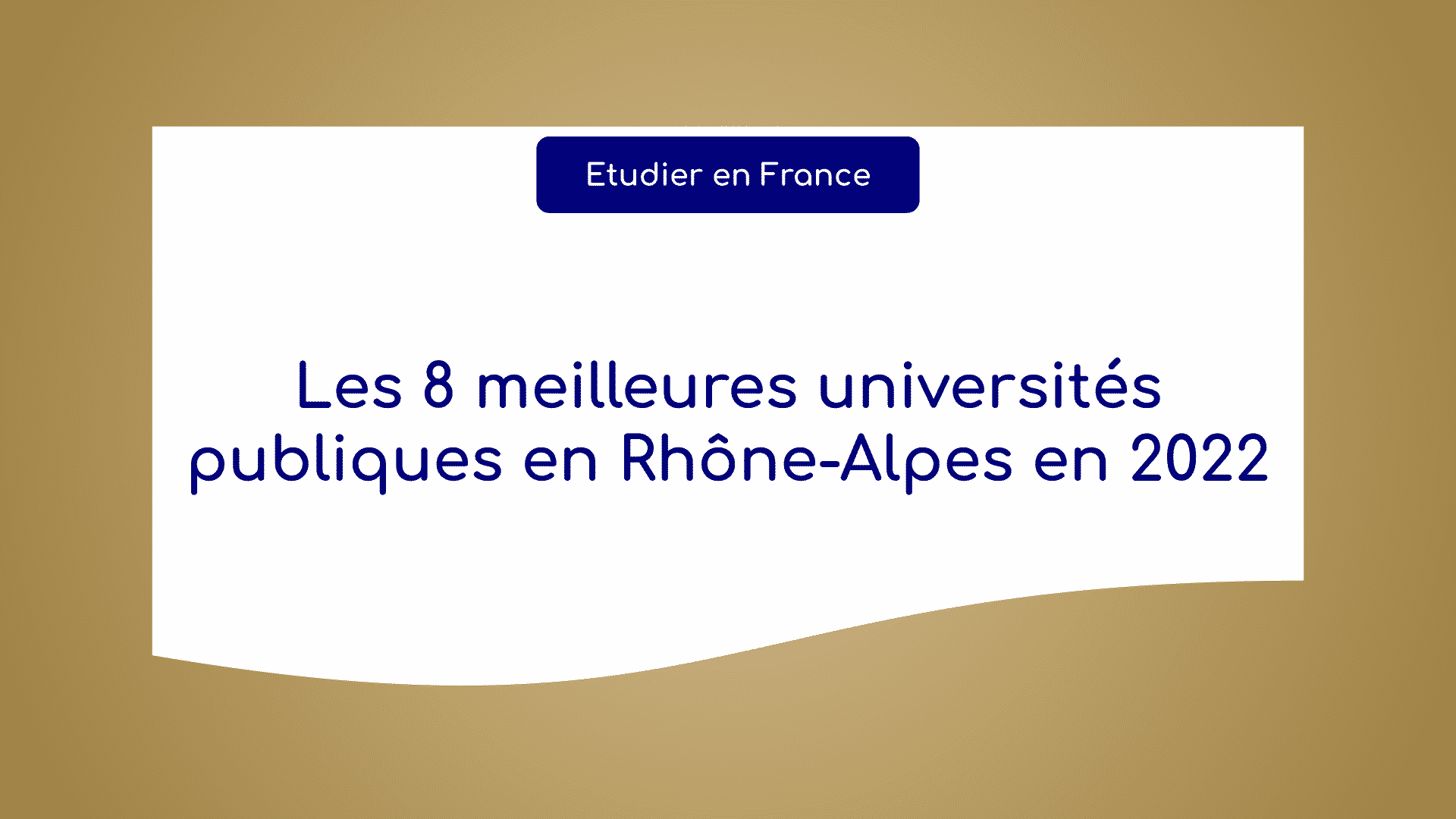 universités publiques en Rhône-Alpes